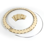 Hacker-Model HCT9738R3A - TT - Rondela, R396 mm, 360° - Aufbaukreis